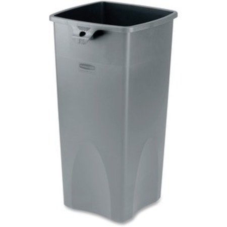 RUBBERMAID Container, Waste, Sqr, 23Gal RCP356988GY